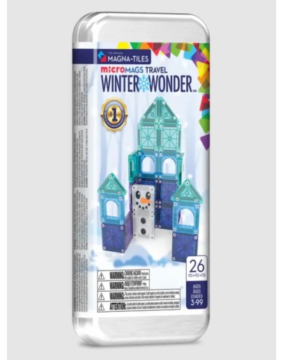 MAGNA TILES - Winter Wonder 26-Piece Travel Set