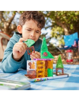 MAGNA TILES - microMAGS Treehouse 24-Piece Travel Set
