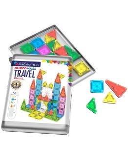 MAGNA TILES - Travel set deluxe - 55 stuks