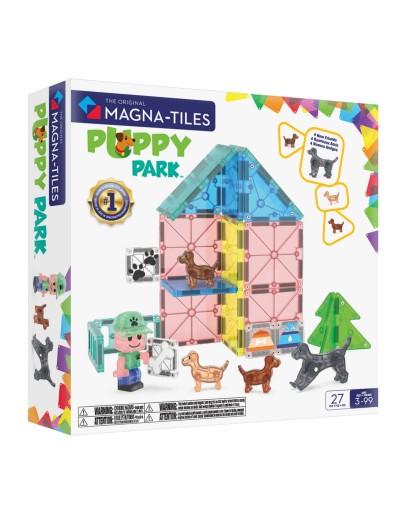 MAGNA TILES - Puppy Park 27-Piece Set