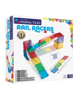 MAGNA TILES - Rail Racers 33-Piece Set