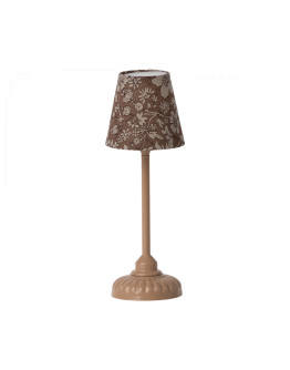 MAILEG - Vintage floor lamp, Small - Dark powder 