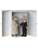 MAILEG - Wedding mice couple in box