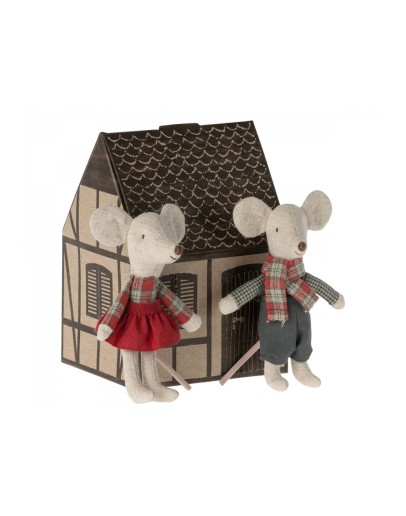 MAILEG - Winter mice twins 