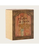 MAILEG - Ballet mice in dance studio, Little sister and brother