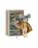 MAILEG - Super Hero mouse, Little brother in mathcbox