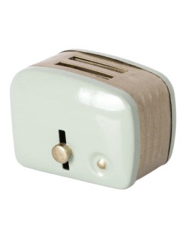 MAILEG - Miniature toaster & bread - Mint