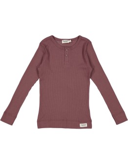 MARMAR COPENHAGEN - Longsleeve Modal - Mahogany