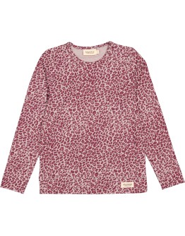 MARMAR COPENHAGEN - Longsleeve Leo Tee - Berry leo