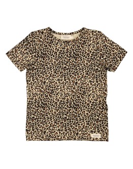 MARMAR COPENHAGEN - T shirt Leo Tee - Brown leo