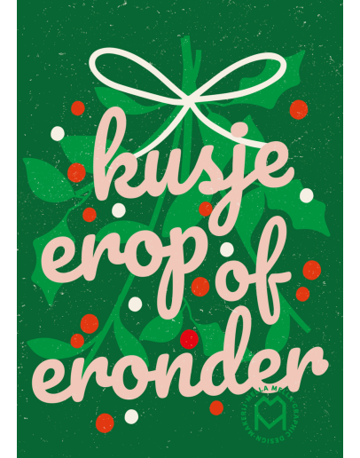 MELLA MELLA - Poster Kusje erop of eronder