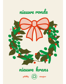 MELLA MELLA - Poster Nieuwe ronde Nieuwe krans