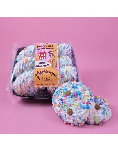 MERINGUE SISTERS - Luxe Meringue speculaas - 6 stuks