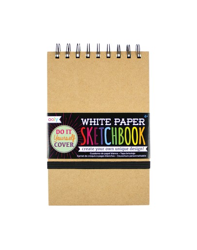 OOLY - DIY Sketchbook – Small – White