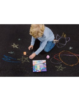 OOLY - Chalk-O-Rama Block Sidewalk Chalk (Set of 12)