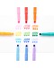 OOLY - Confetti Stamp Double Ended Markers