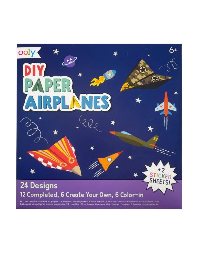 OOLY - D.I.Y. Paper Air Planes Activity Kit