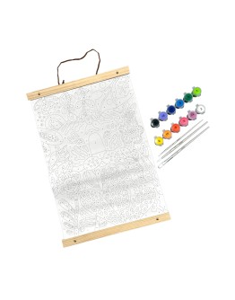 OOLY - Paintology Paint By Number Canvas Kit – Tiger Eyes