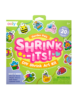 OOLY - Shrink-Its! D.I.Y. Shrink Art Kit – Garden Pals