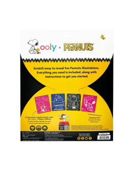 OOLY - x Peanuts: Scratch Art Kit (13 PC Set)