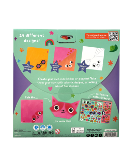 OOLY - D.I.Y. Pet Pals Origami – Set of 24 Designs