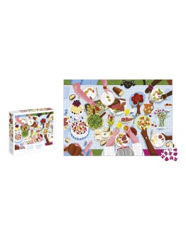 JANOD - Kidult Puzzel – Het familiediner