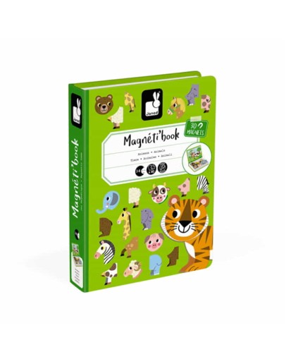 JANOD - Magnetibook Dieren - 3 jr +