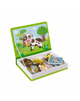 JANOD - Magnetibook Dieren - 3 jr +