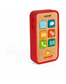 JANOD - Houten telefoon met geluid