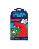 OOLY - Tiny Tadas! Note Cards & Sticker Set – Dinos & Dragons