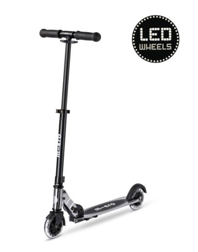 MICRO STEP - Micro Sprite LED - 2-wiel vouwstep - Silverchrome MICRO STEP - Micro Sprite LED - 2-wiel vouwstep - Silverchrome
