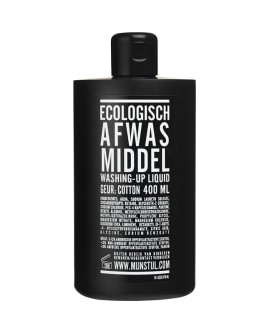 MIJN STIJL - Afwasmiddel parfum cotton 400 ml zwarte fles