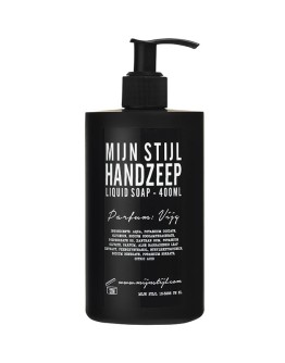 MIJN STIJL - Handzeep parfum Vijg 400 ml (zwarte fles)