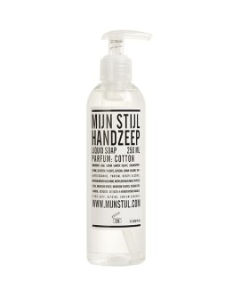 MIJN STIJL - Handzeep Cotton 250 ml transparante fles