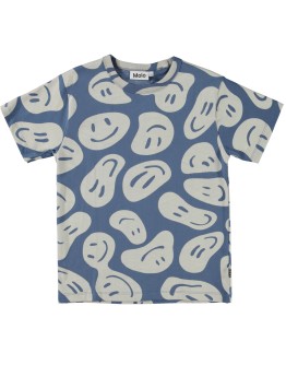 MOLO - T shirt Riley - Smile On Blue 