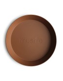 MUSHIE - Bord rond - set van twee - Caramel