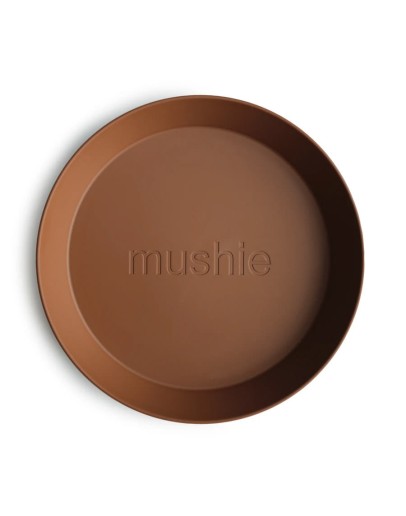 MUSHIE - Bord rond - set van twee - Caramel