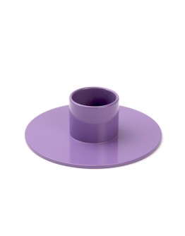 NOT THE GIRL WHO MISSES MUCH - Kandelaar metaal POP Purple
