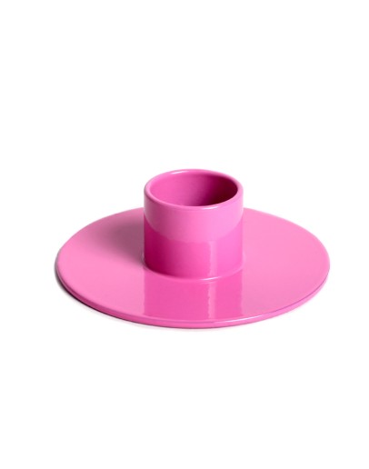 NOT THE GIRL WHO MISSES MUCH - Kandelaar metaal POP Pink