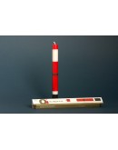 NOT THE GIRL WHO MISSES MUCH - Kaars meerkleurig 'Santa Claus' NOT THE GIRL WHO MISSES MUCH - Kaars meerkleurig 'Santa Claus'