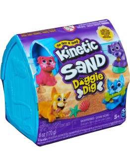 KINETIC SAND - Hondje Met Schat speelset - 170 gram