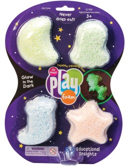 LEARNING RESOURCES - Playfoam® Glow In The Dark (4 Pack)
