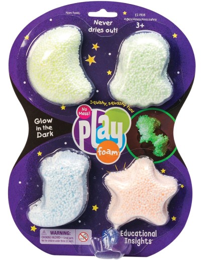LEARNING RESOURCES - Playfoam® Glow In The Dark (4 Pack)