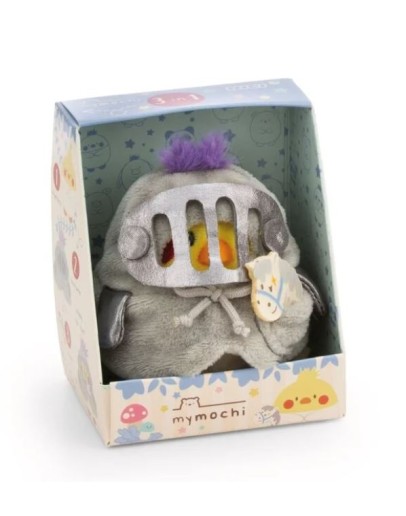 NICI - Mymochi set - Cockatiel Chipsy with hobbyhorse and knight armour costume
