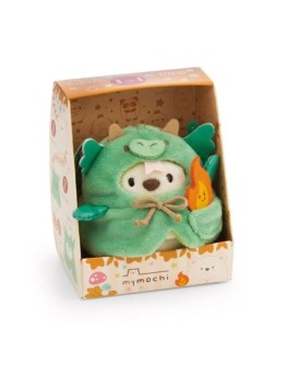 NICI - Mymochi set - Polar Bear Snono with flame and dragon costume