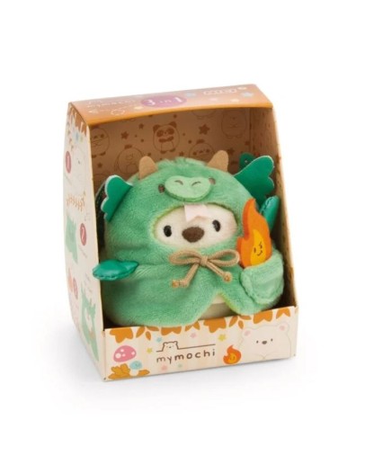 NICI - Mymochi set - Polar Bear Snono with flame and dragon costume