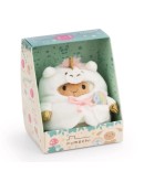 NICI - Mymochi set - Sheep Wools with rainbow and unicorn costume