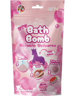 SCIENCE 4 YOU - Bath Bombs DIY Pink Bag