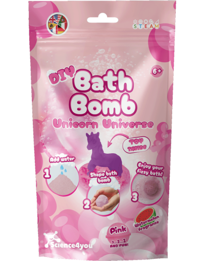 SCIENCE 4 YOU - Bath Bombs DIY Pink Bag
