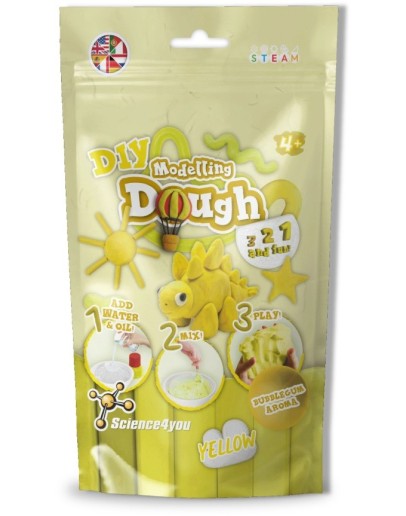 SCIENCE 4 YOU - Modelling Dough Yellow DIY